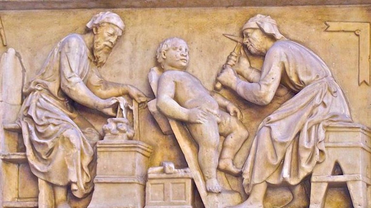 Circuncisión genital realizada desde tiempos antiguos.