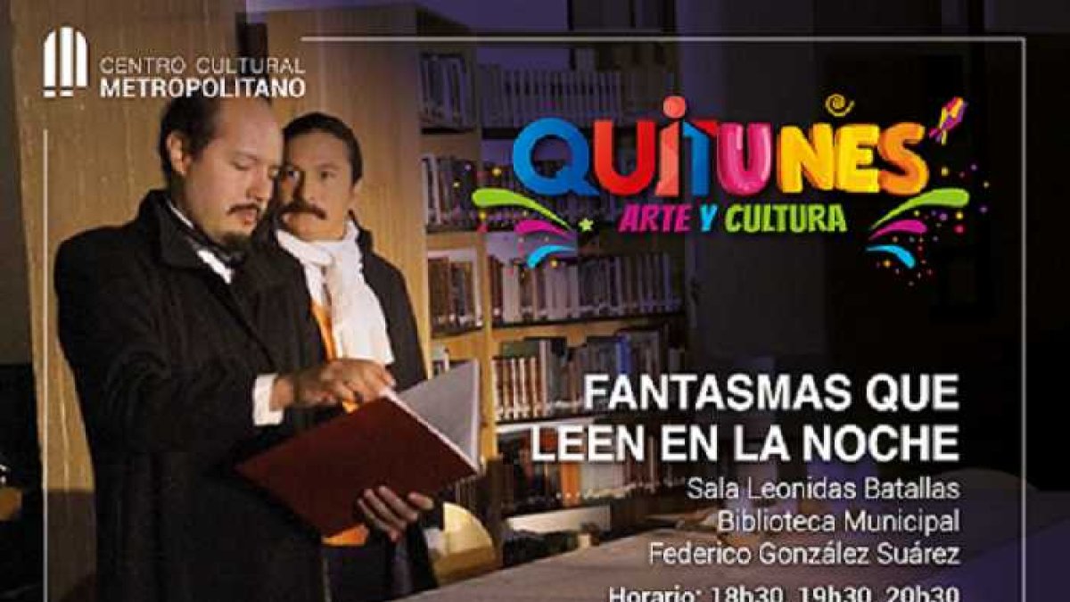 Se trata de una iniciativa teatral para contar la historia de la primera biblioteca del cabildo quiteño.