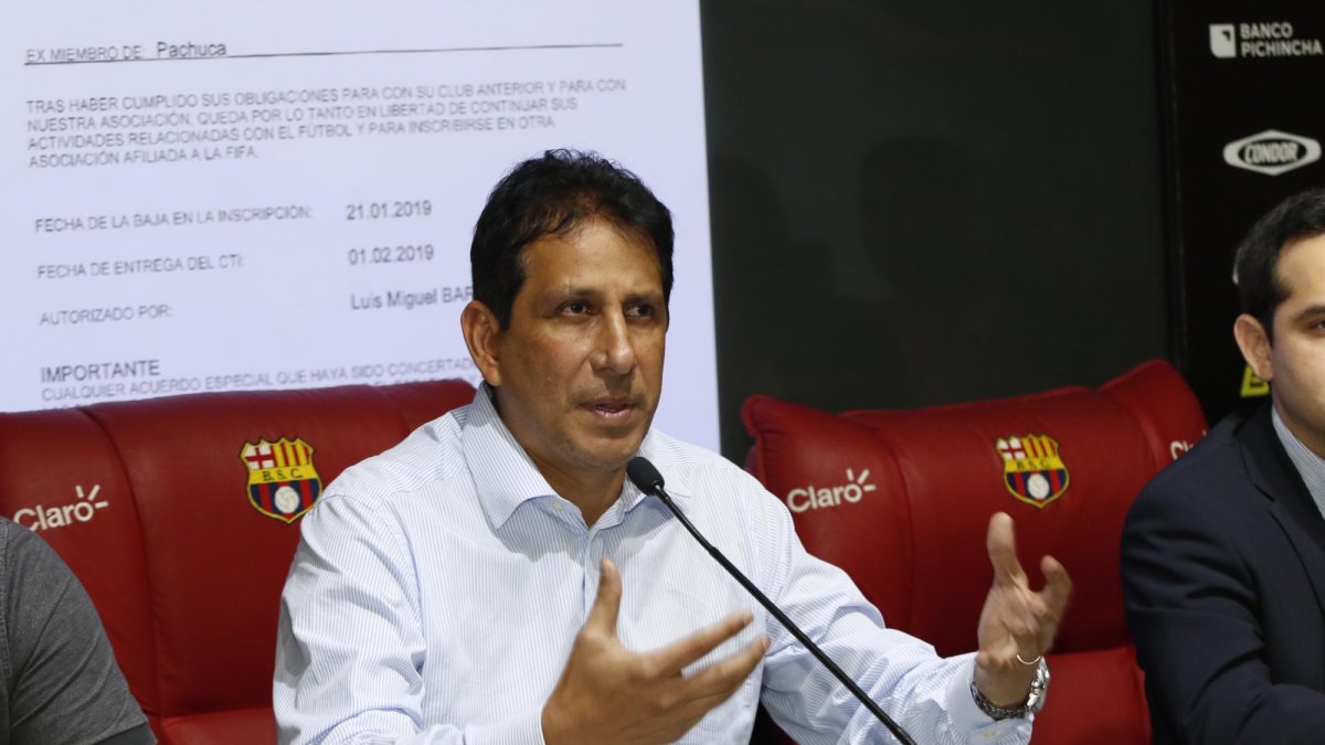 José Francisco Cevallos, presidente de la institución amarilla, ha insistido en que su club cumplió con todos los procedimientos al momento de inscribir a sus jugadores.