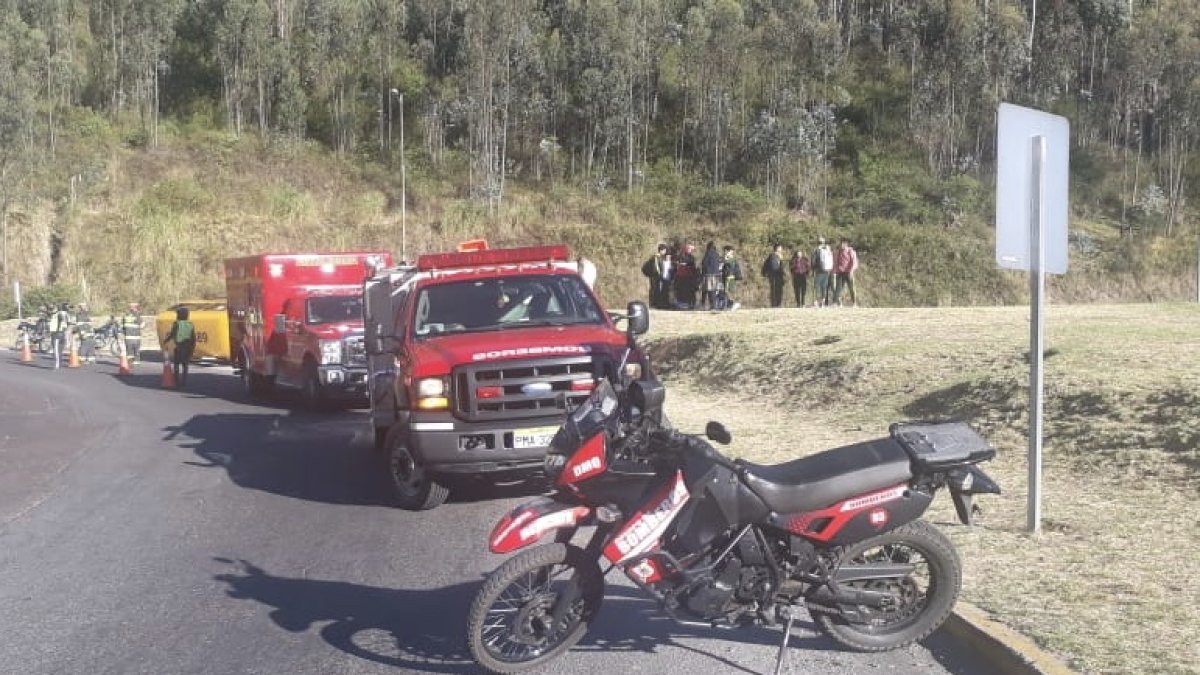 Los turistas se habían extraviado en la zona de Mejía, suroriente de Quito. Estaban con buen estado de salud.