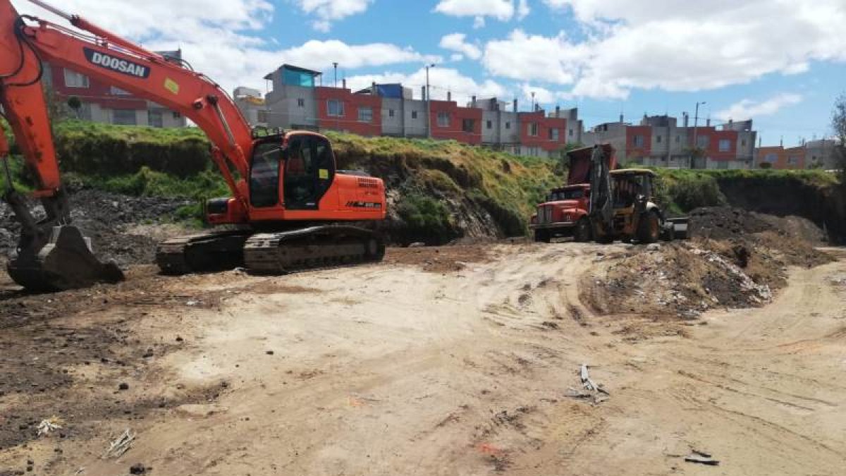 La obra beneficiará a los residentes de los barrios Terranova y Alpallacta.