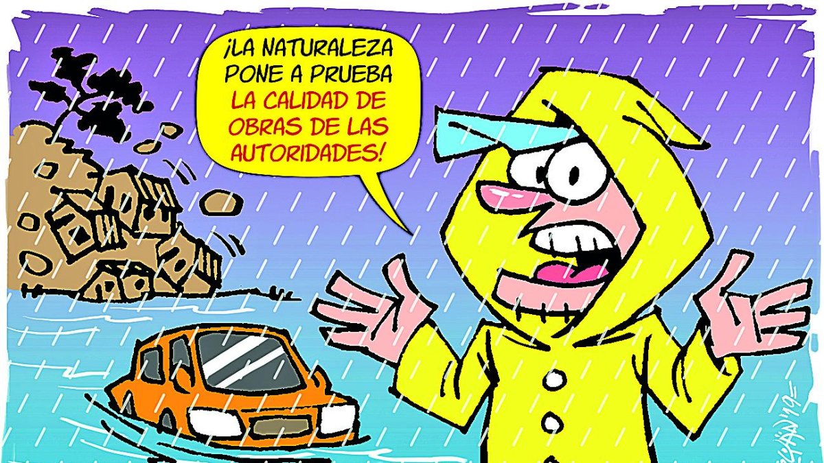 Ojalá no vengan los derrumbes y el cierre de carreteras