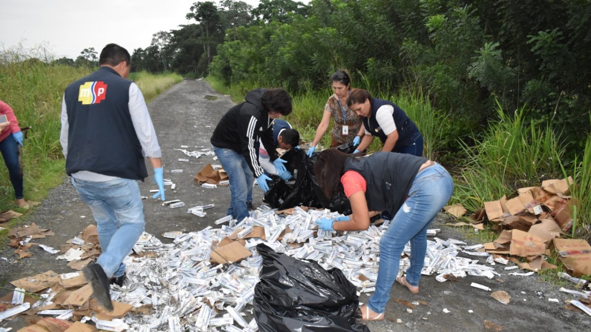 Autoridades recolectaron más 4,400 cremas abandonadas