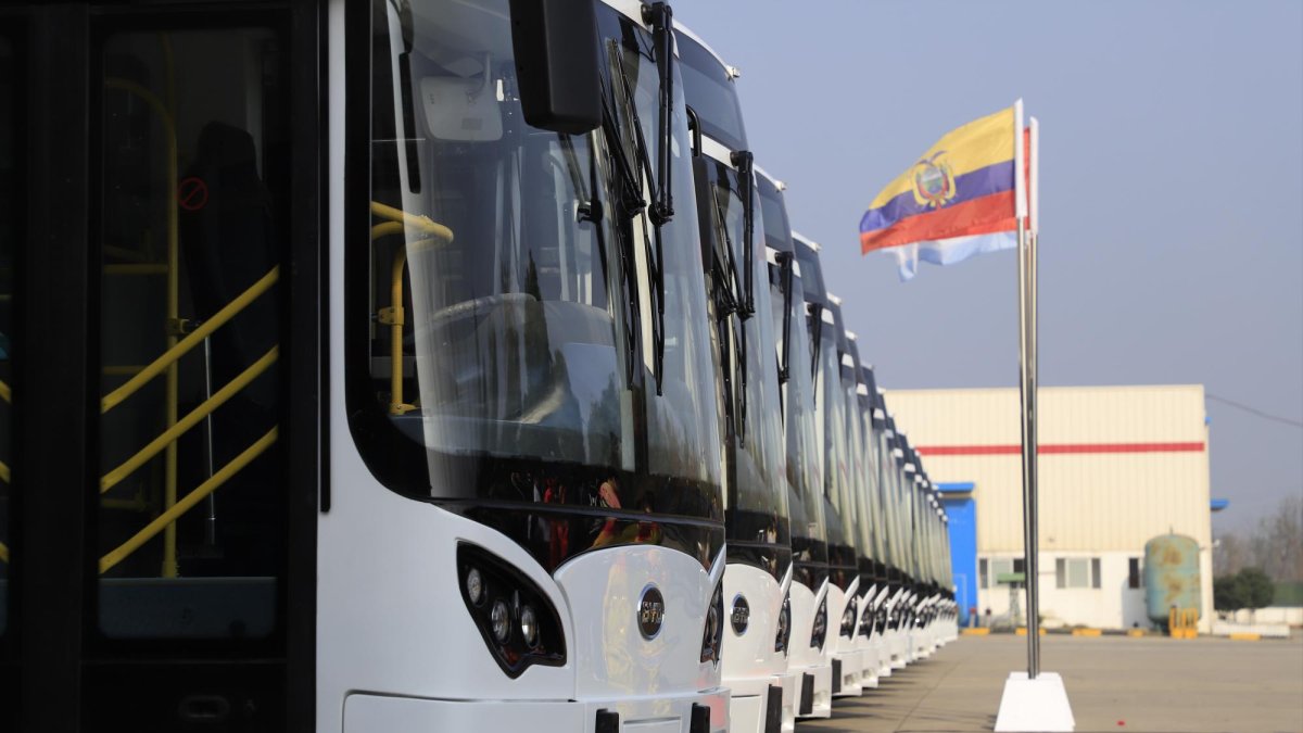 Guayaquil es la única ciudad del Ecuador que cuenta con una flota de buses eléctricos en funcionamiento.