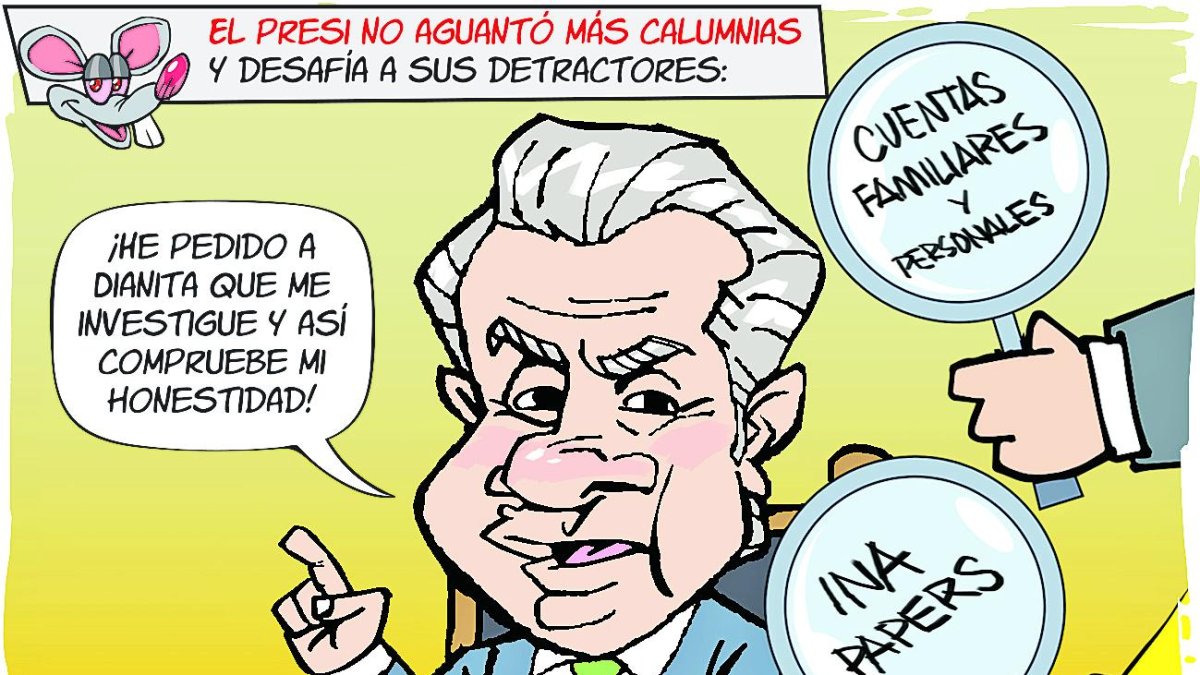 Las denuncias le volvieron al presidente...