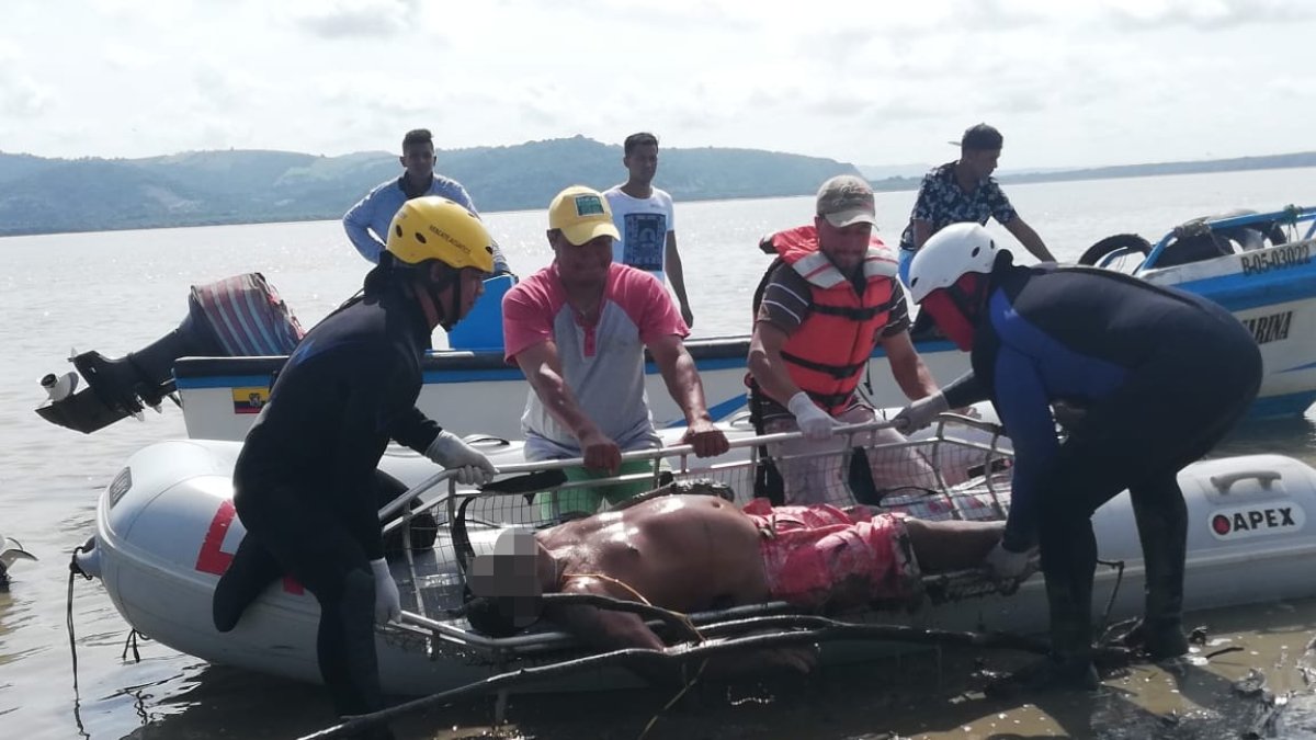 Dos personas se ahogaron en Manabí este domingo 7 de abril.