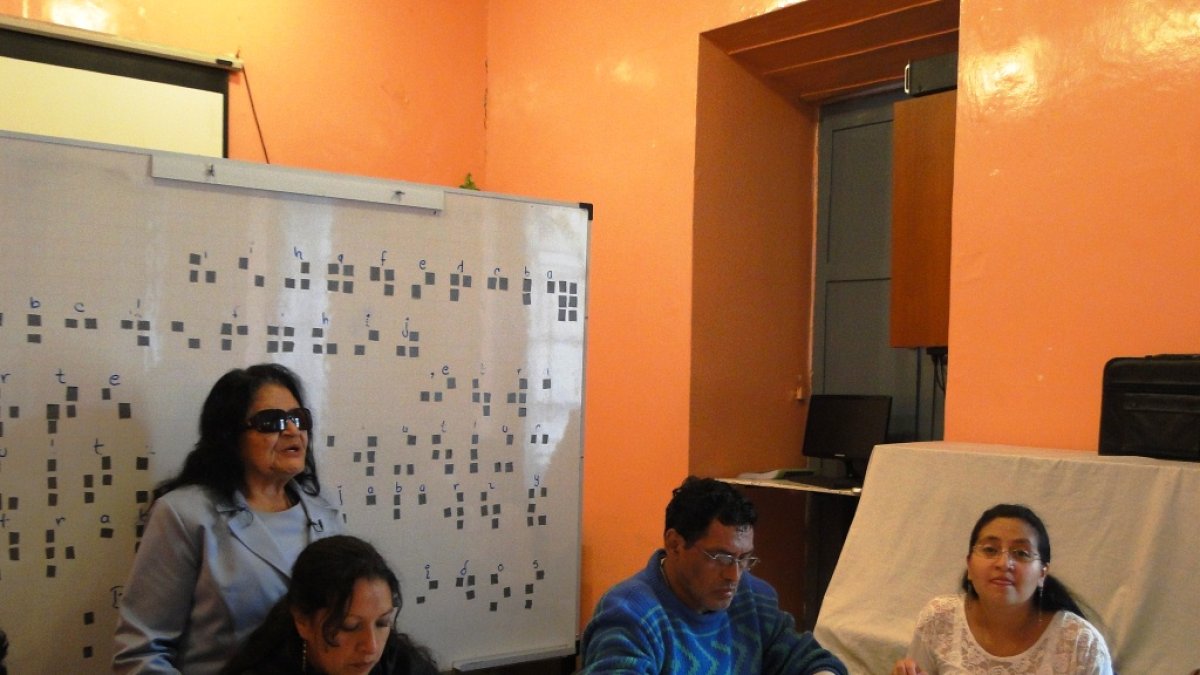 Los talleres se realizarán en julio, los lunes, miércoles y viernes. No tiene costo para las personas con discapacidad visual.