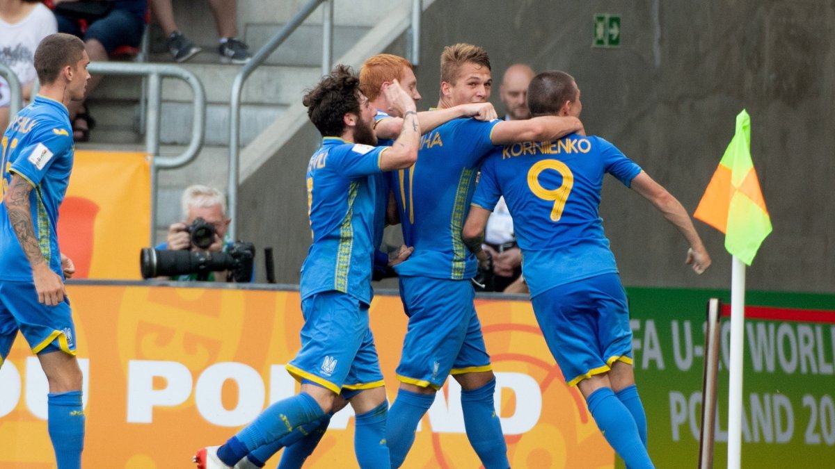 Ucrania supo remontar un marcador adverso, luego de que los surcoreanos anotaran la primera del partido.