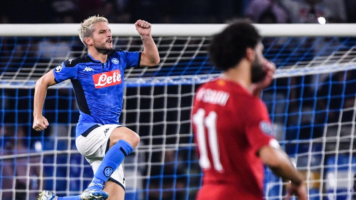 El conjunto italiano venció 2-0 a Liverpool en la fase de grupos de la Champions League.