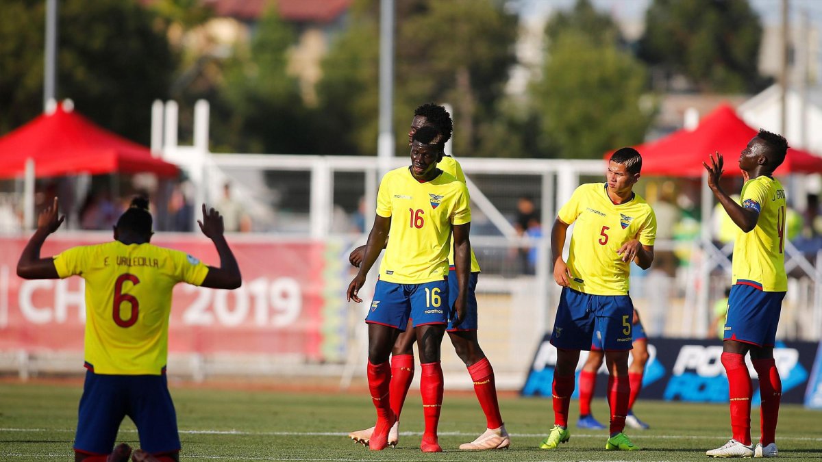 Los tricolores celebran su pase a la siguiente ronda del Sudamericano de la categoría.