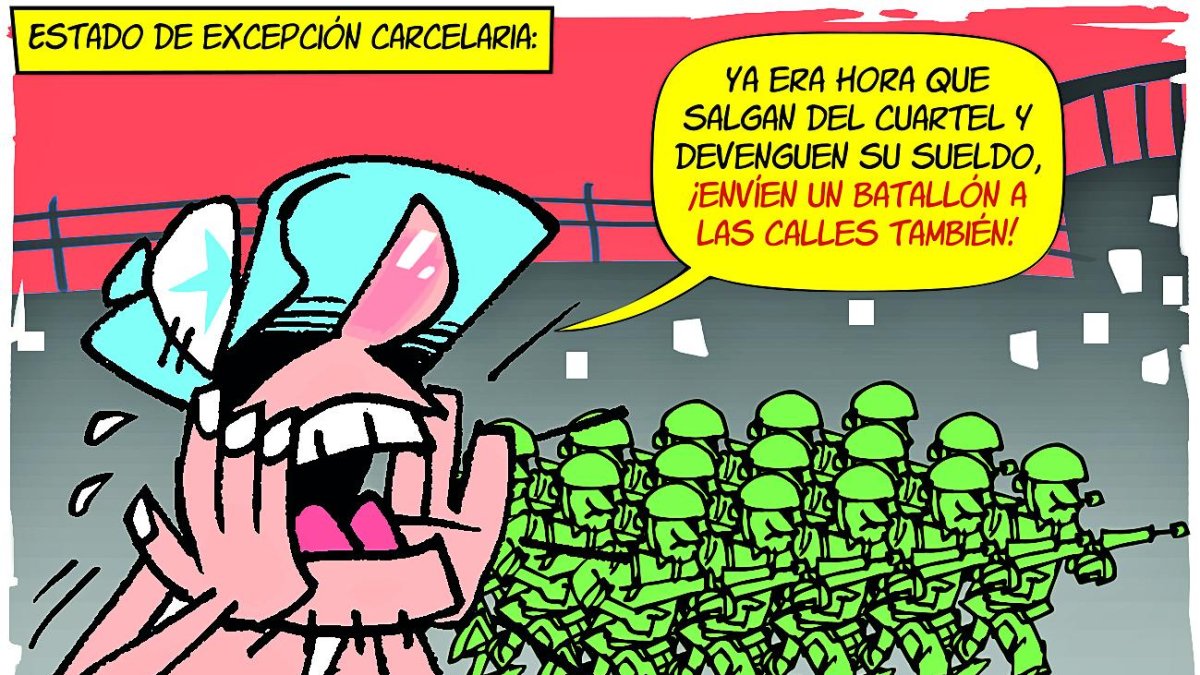 ...Los empleados carceleros necesitan más control...