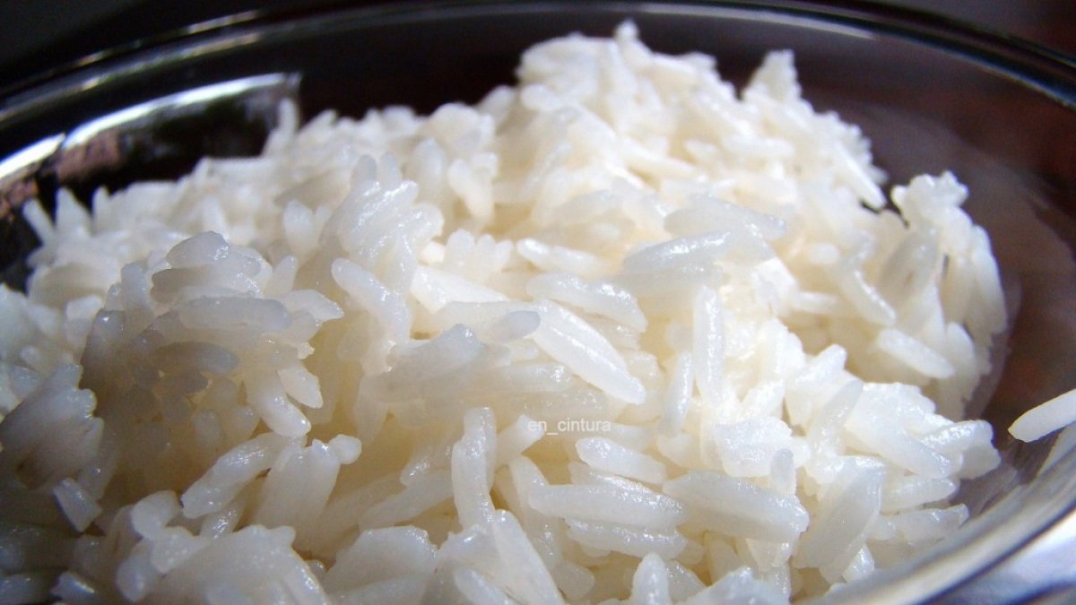 El consumo de arroz debe ser controlado.