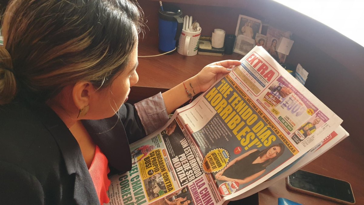 A María José Zúñiga la contactaron desde la cuenta de Dayanna Monroy. La joven aún está asustada. No recuperó su Instagram.