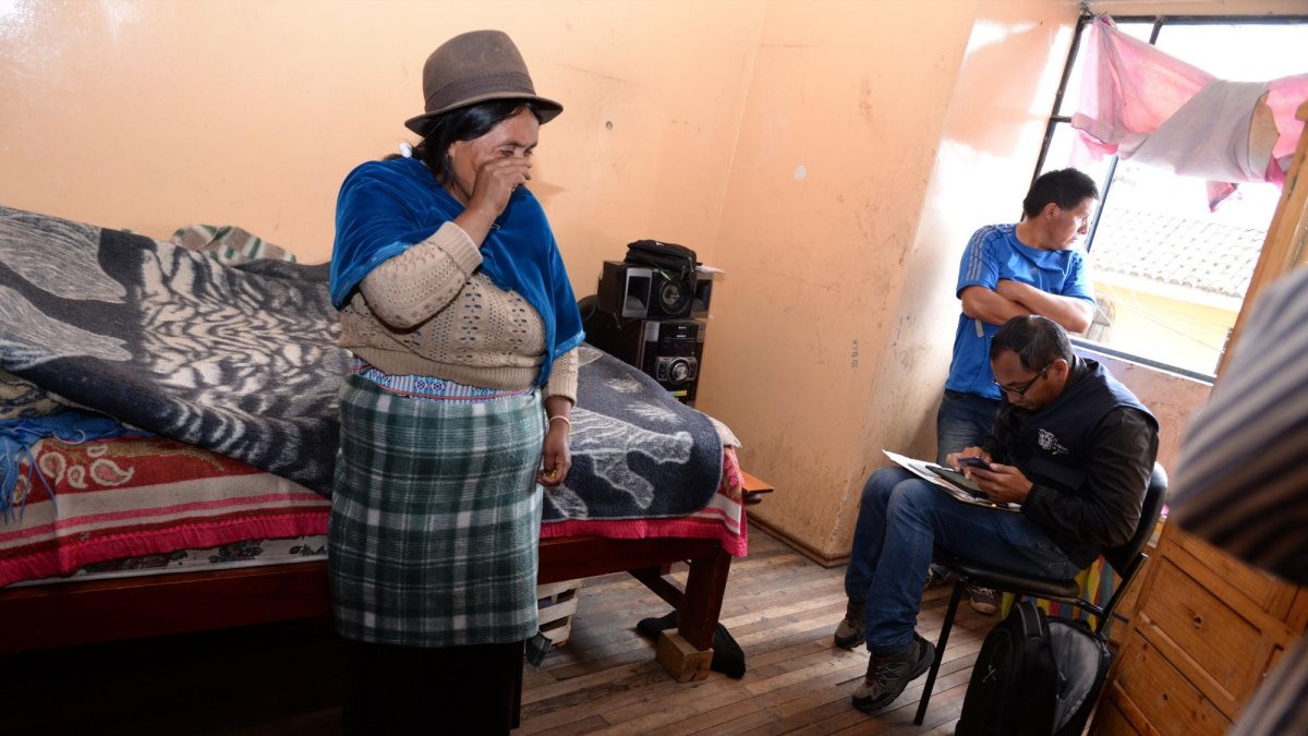 Pese a la pobreza en que viven, Olga María Guapi y Manuel Cepeda sueñan con forjar un futuro mejor.