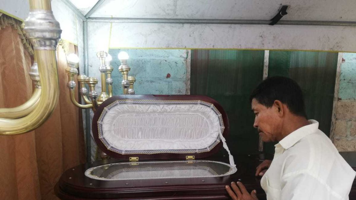 Los restos de Jairo Guaranda serán sepultados la tarde de hoy.