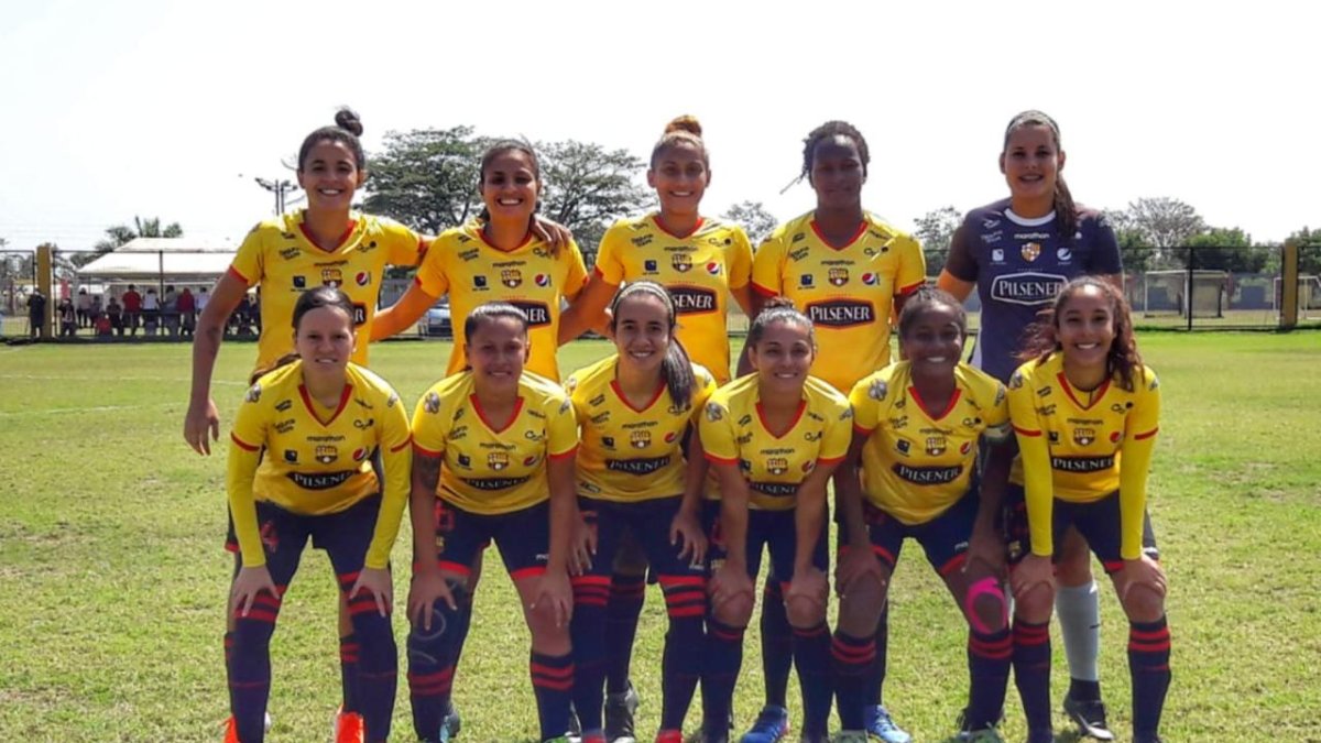 Las chicas de Barcelona SC son punteras e invictas del grupo 1.
