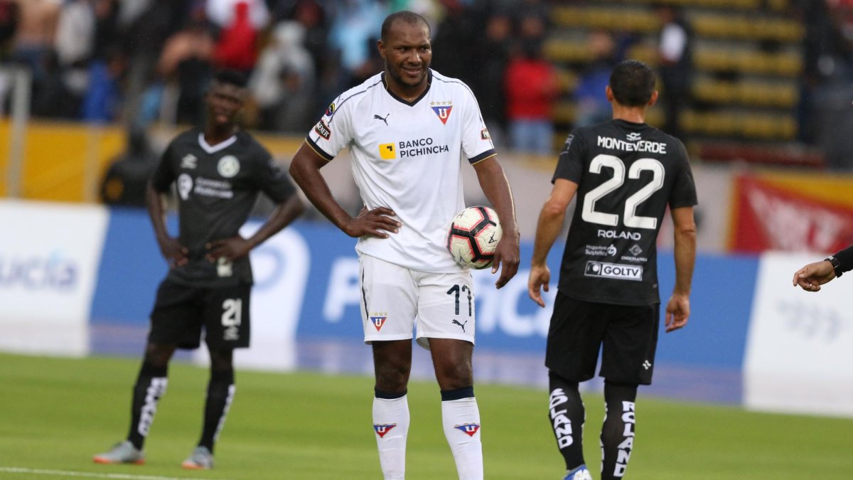 Encuentro entre Liga de Quito y América. 23 de febrero de 2019.