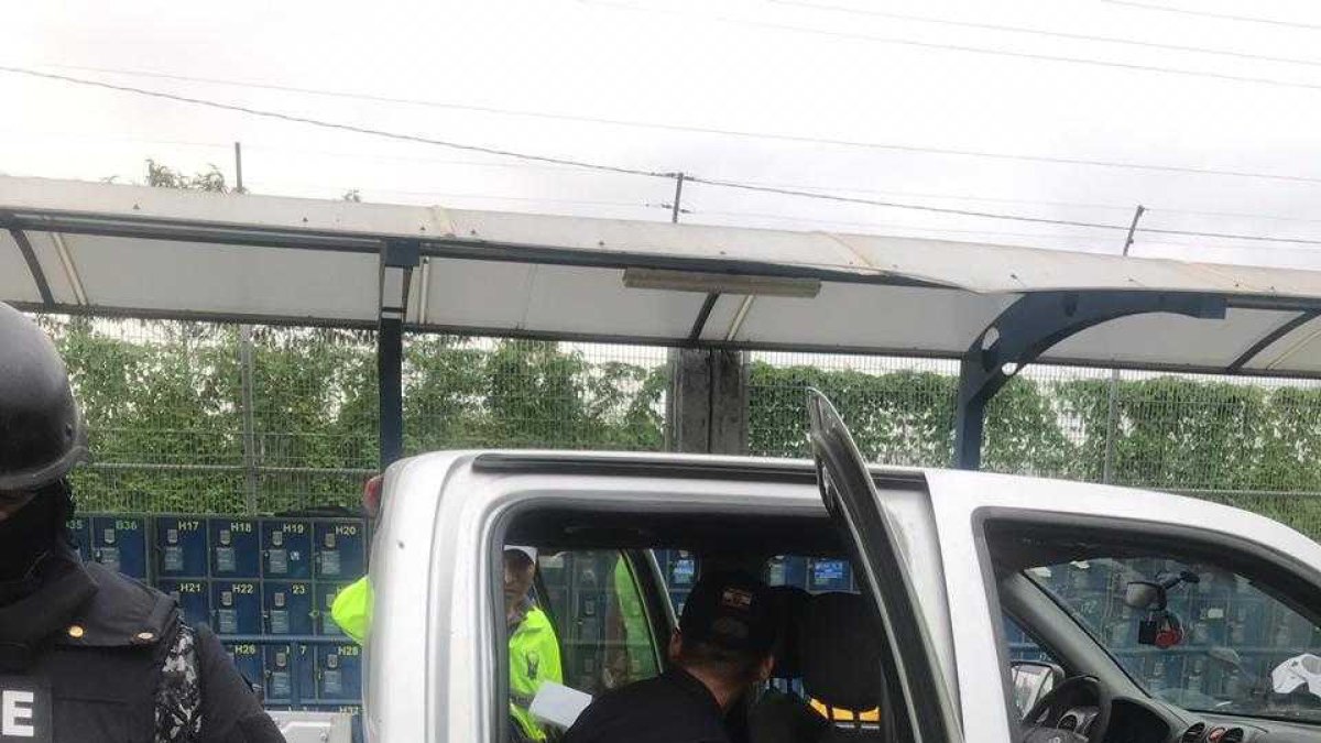 Los allanamientos se realizaron la madrugada de ayer en Guayaquil y Durán.