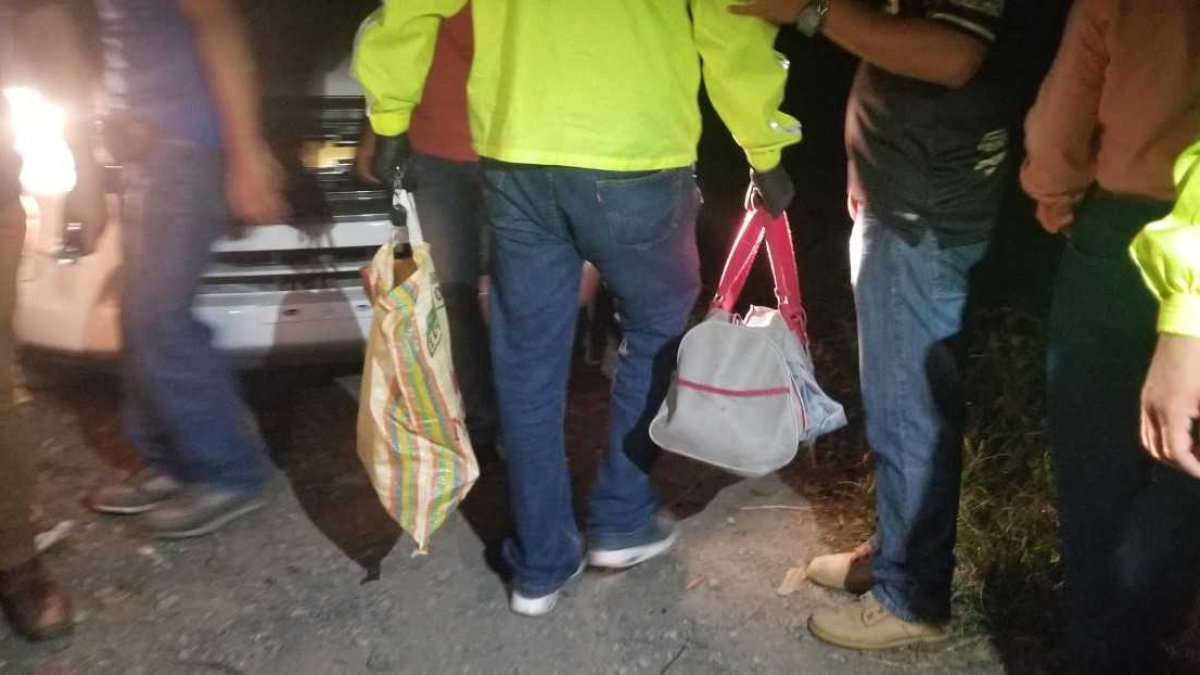 El alcaloide estaba en una vivienda de caña que servía como centro de acopio, pues no estaba habitada.