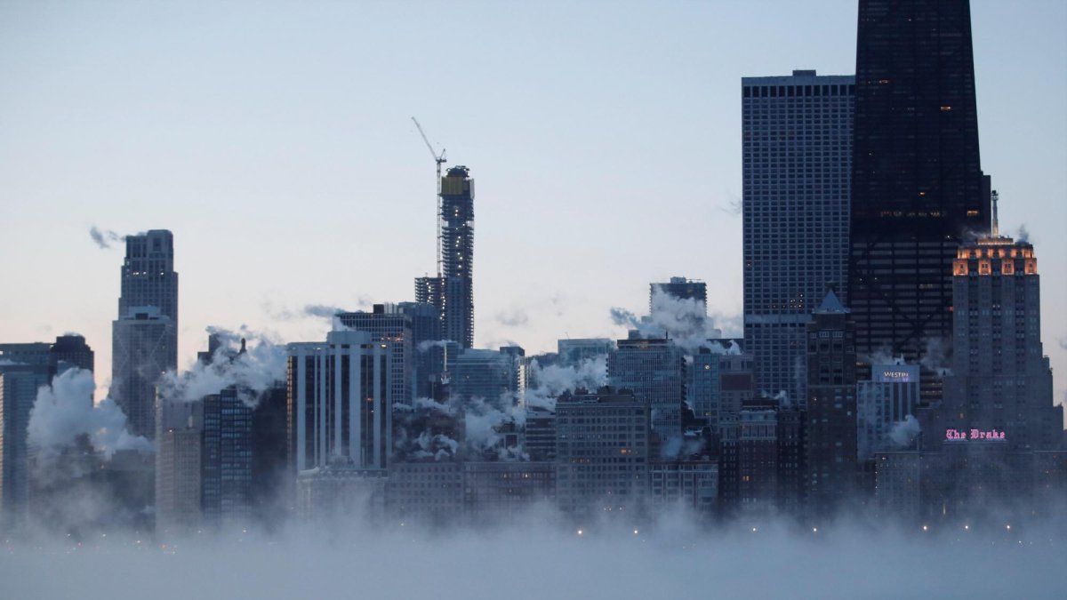 Vórtice polar lleva a EE.UU. temperaturas bajo cero.