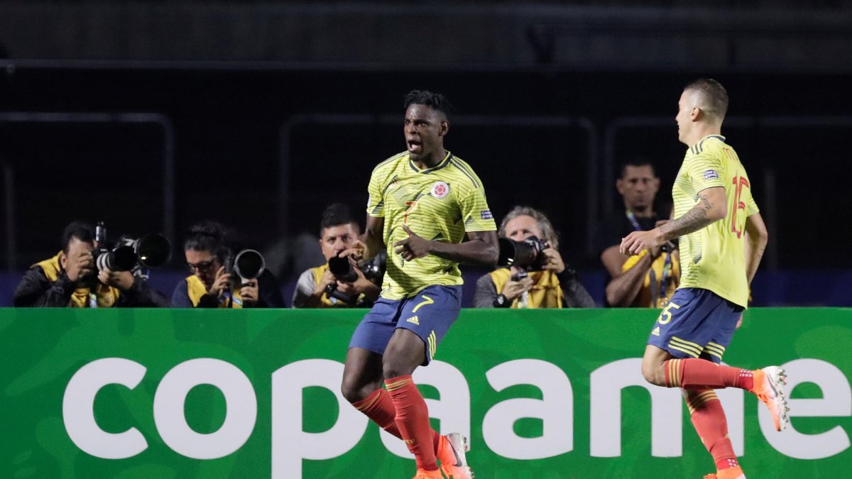 Duván Zapata marcó el tanto del triunfo cafetero.