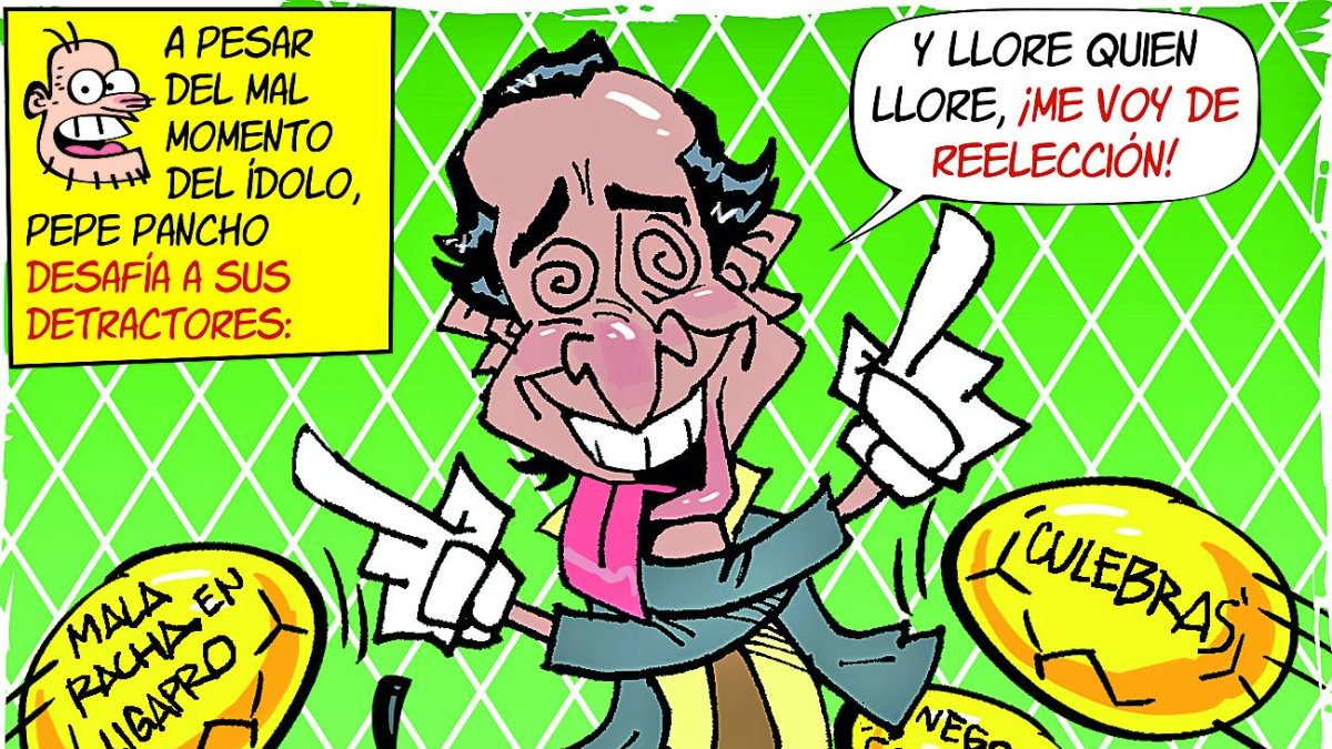 ...Suena desafiante para su gran afición...