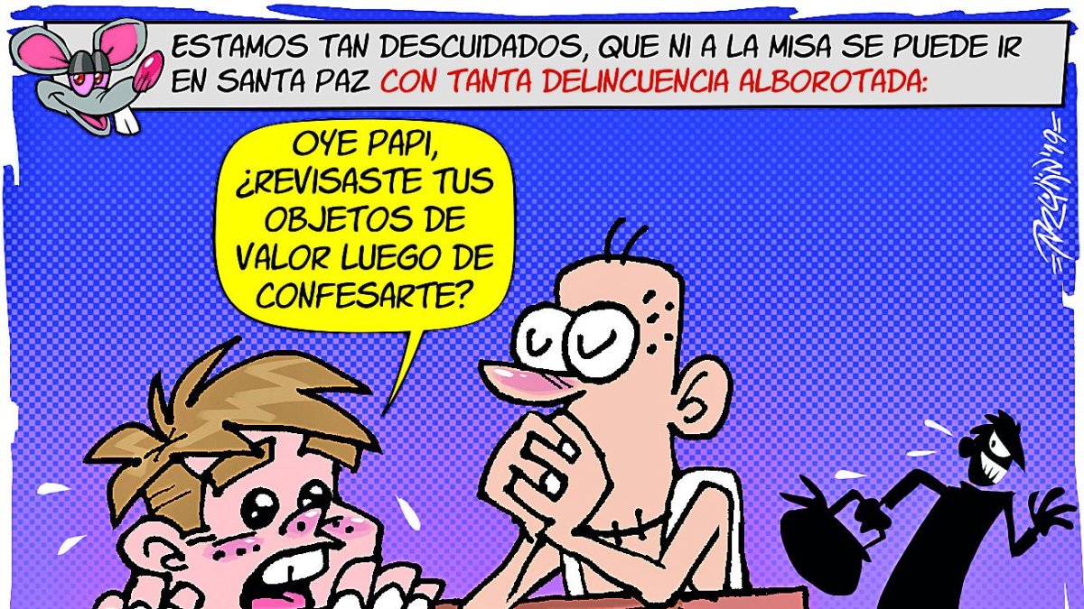 Este es el colmo de la creciente delincuencia...