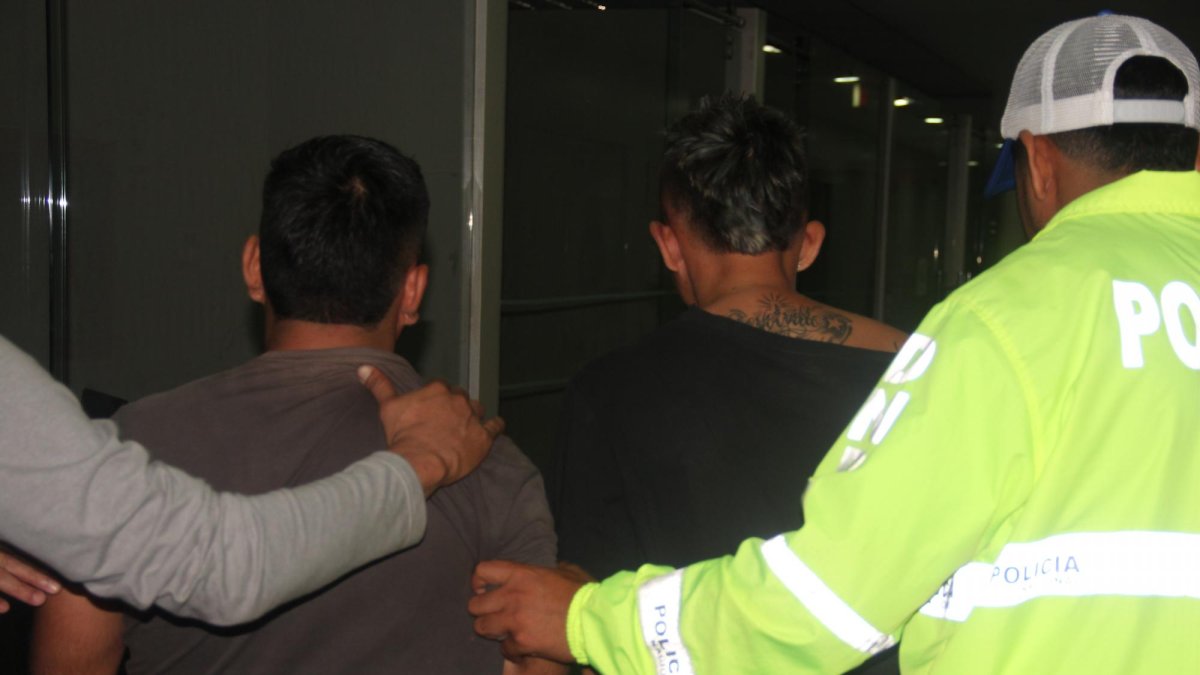 Los procesados fueron trasladados a la cárcel de Guayas.