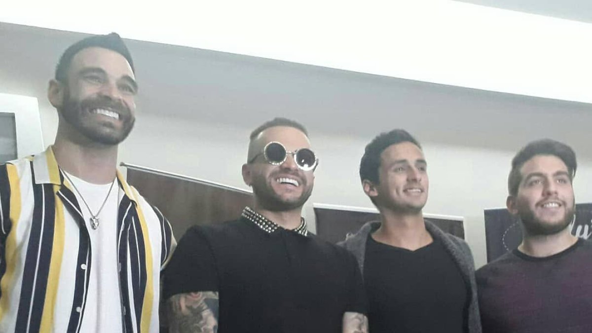 Los cantantes Nacho de Venezuela, Wolfine, Mike Bahía y Greeicy Rendón de Colombia, prometieron hacer cantar y bailar a sus fanáticos en el concierto de la noche de hoy en el Parque Samanes.