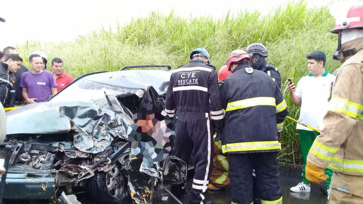 El cadáver de Carriel fue llevado hasta la morgue del cementerio general de Quevedo.