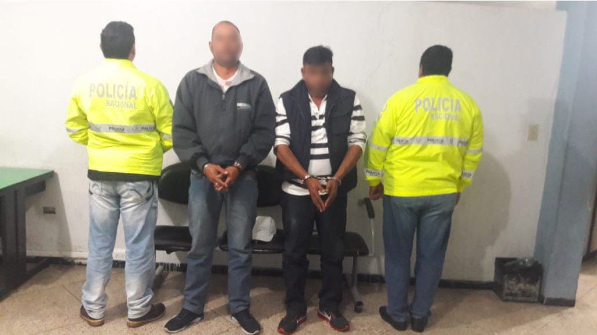 Dos integrantes de la banda fueron detenidos.