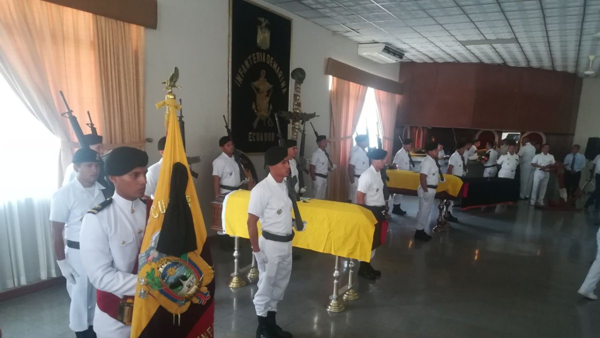 El homenaje se dio en el Casino del Cuerpo de Infantería de Marina (Cuinma).