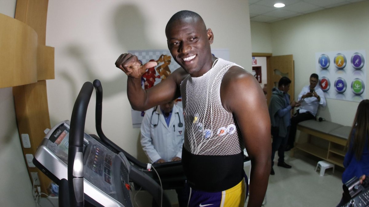 A finales de Julio, el jugador Cristian Martínez acudió hasta Liga para hacerse los respectivos chequeos.