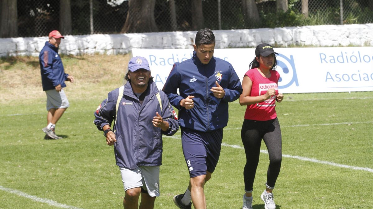 El Nacional se prepara para sus próximos partidos.