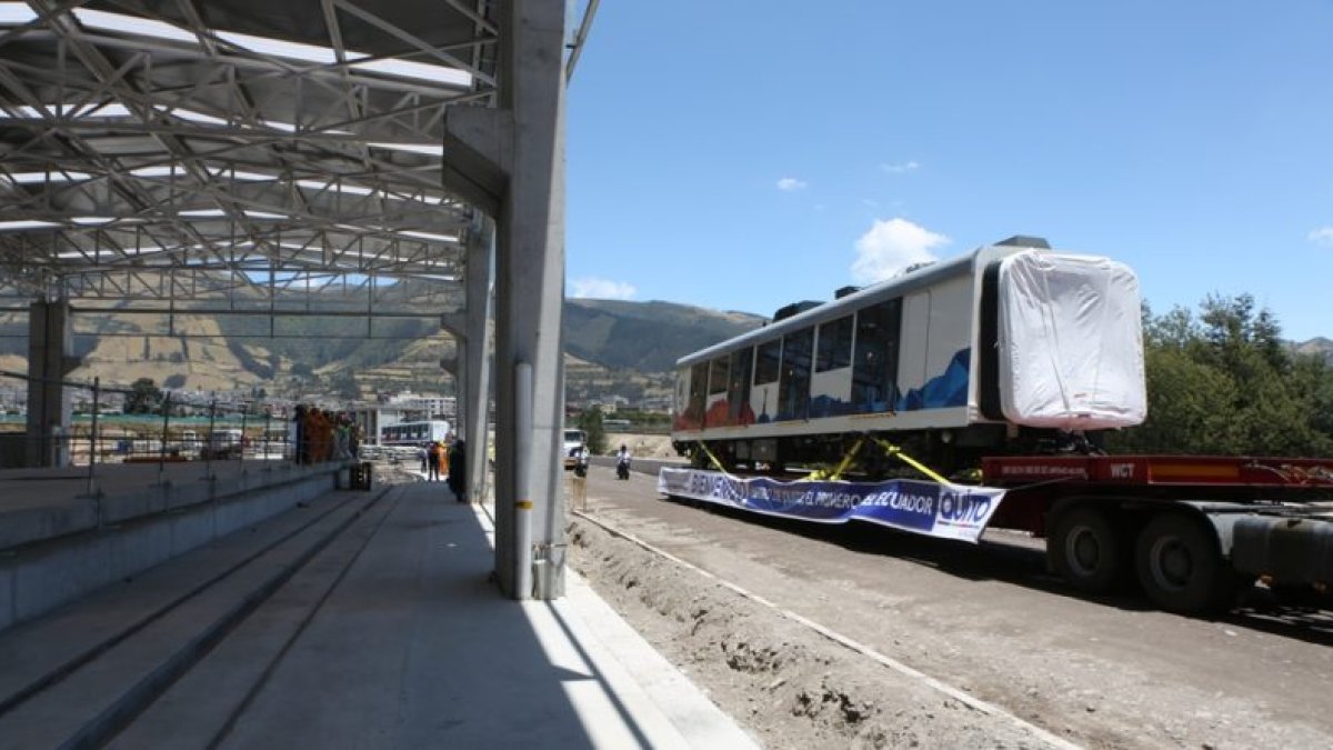 Los nuevos vagones llegaron a la capital el pasado 6 de septiembre.