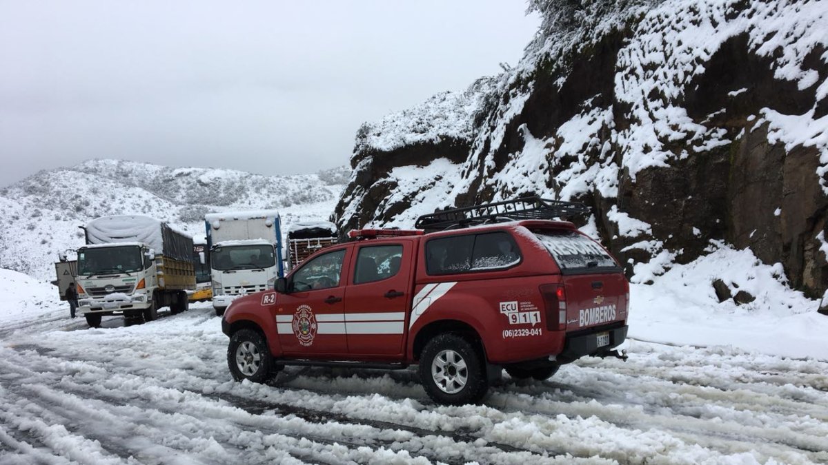 El fenómeno se reportó al ECU-911.