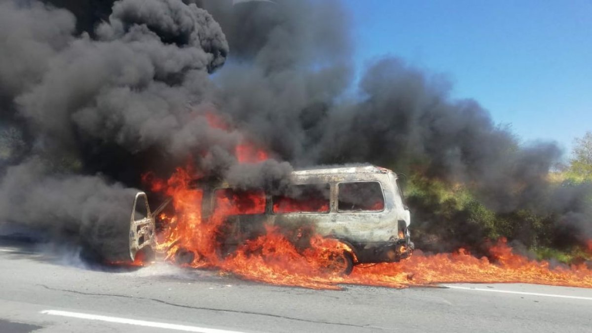 El conductor salió sin heridas.