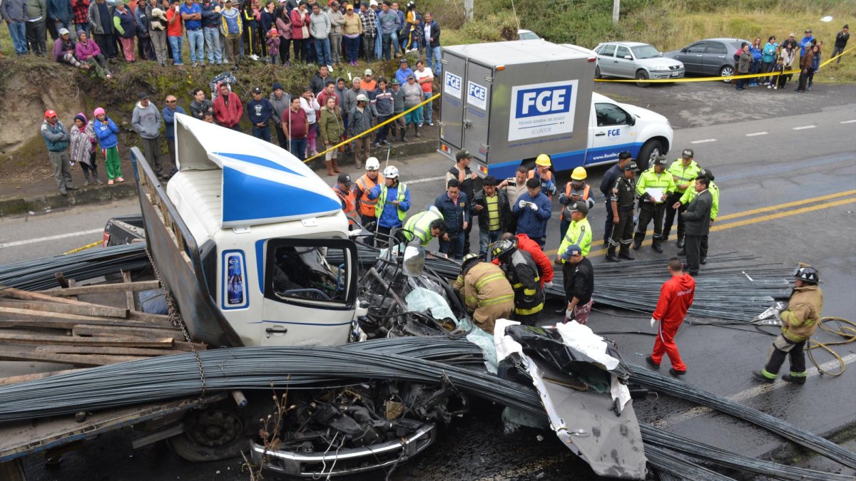 Una de las víctimas era el hijo del exalcalde de Guano