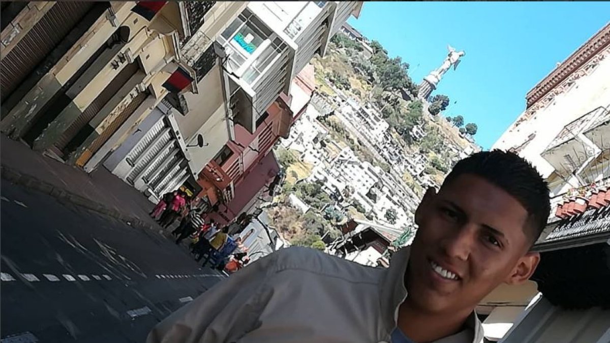 El joven subió algunas tomas en el Centro Histórico de Quito a su cuenta de Instagram.