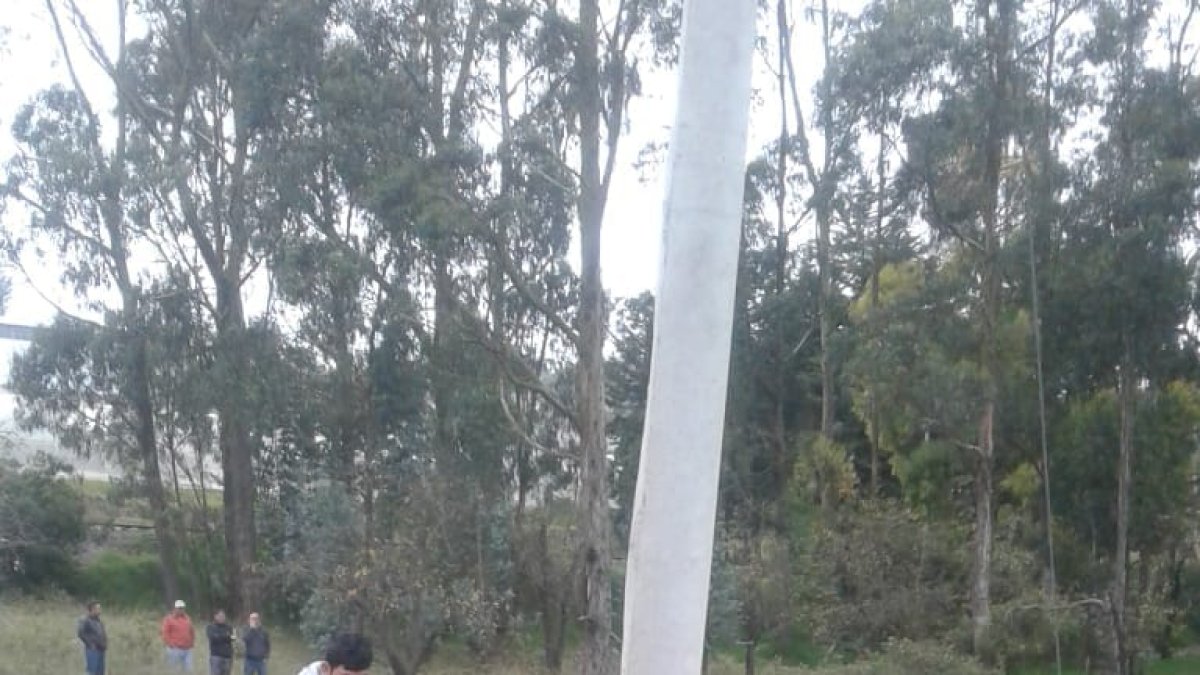 Personal del Cuerpo de Bomberos, Ministerio de Salud Pública y la Policía Nacional actuaron en la emergencia.