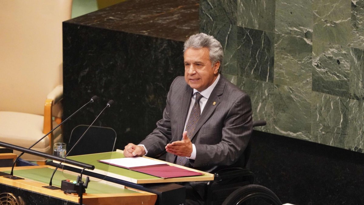 En el encuentro participan 50 jefes de Estado reunidos en Nueva York.