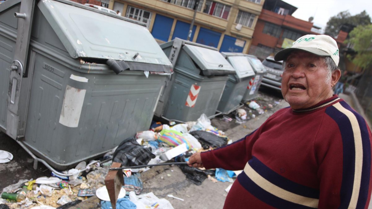 En el sector de El Recreo la basura estaba acumulada en semanas pasadas.