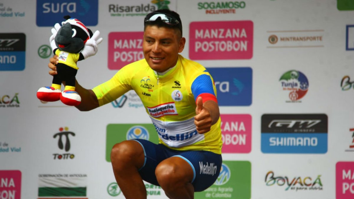 El deportista carchense participó con el Team Medellín.