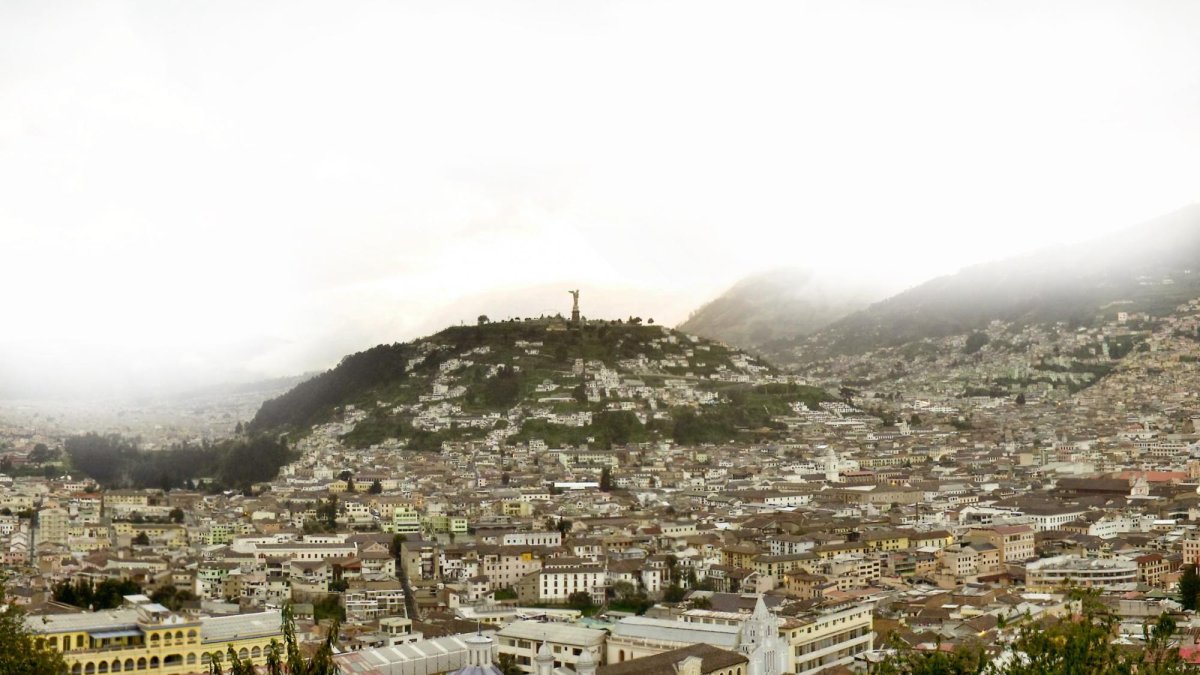 376 hectáreas del centro de Quito  fueron declaradas  Patrimonio de la Humanidad.