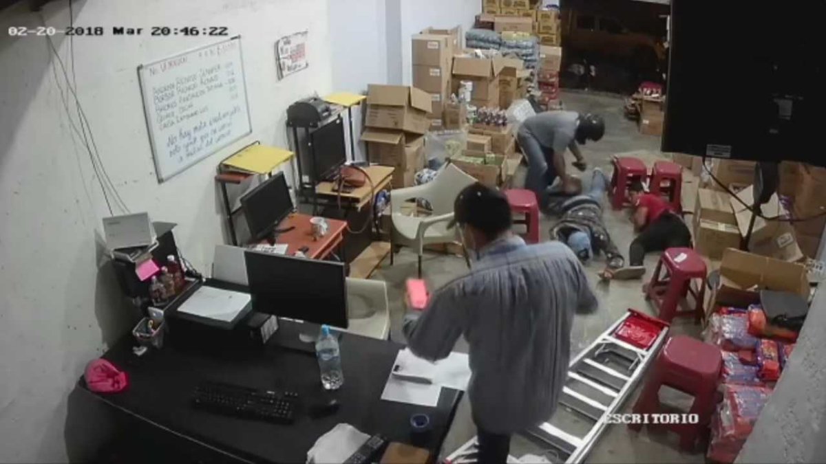 La policía utilizará el material en video para las investigaciones.