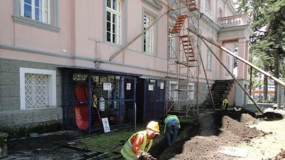Esta estructura había sido dañada por el clima, los temblores y el descuido. Ahora recuperará su esplendor con la obra.