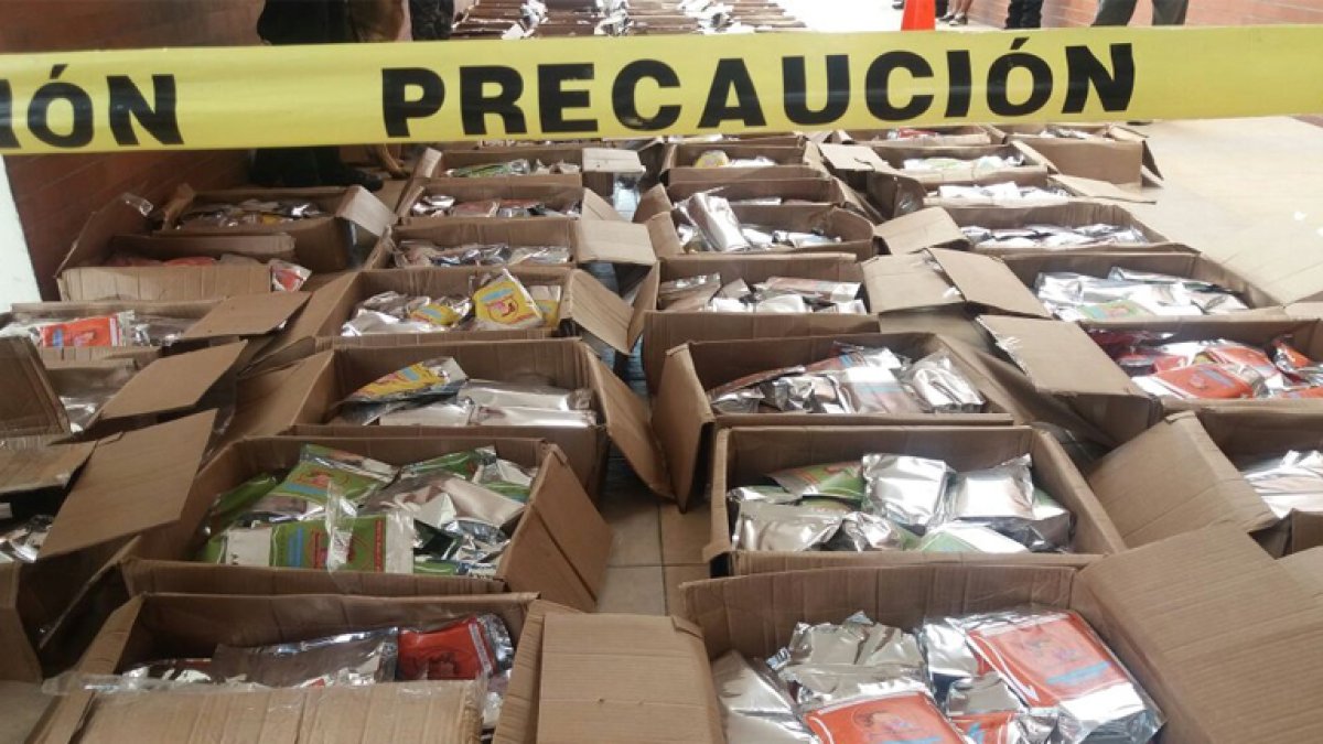 La droga estaría oculta en productos para niños.