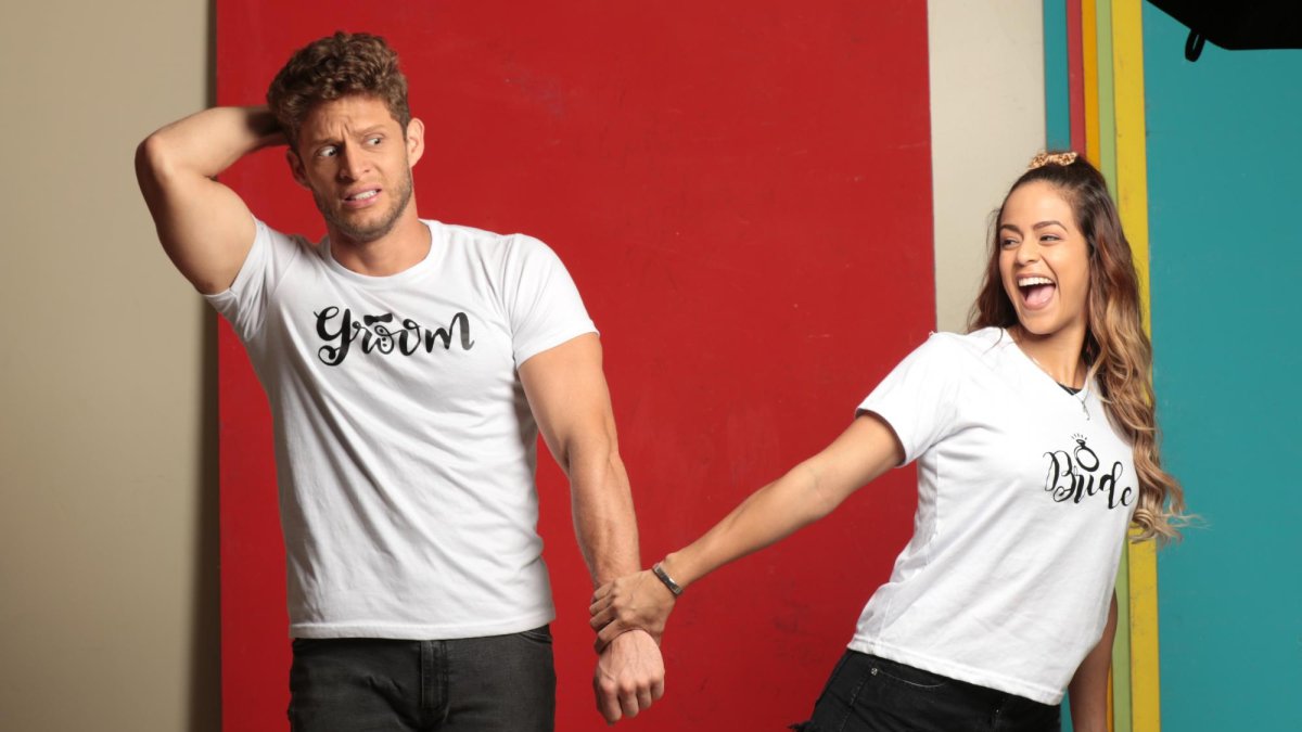 Julián confesó estar nervioso por el matrimonio, pero convencido de dar el ‘gran paso’.