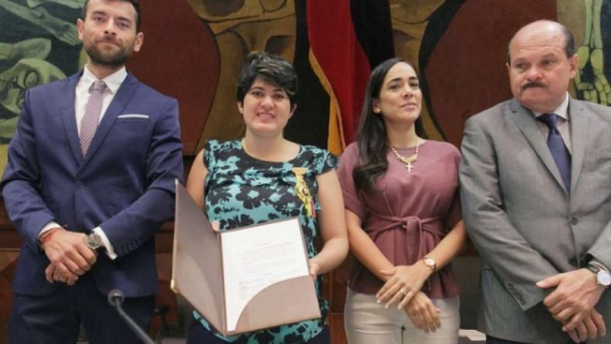Según Heredia, este reconocimiento representa una responsabilidad para ella, puesto que se comprometió a seguir luchando para generar más espacio para el deporte ciencia.