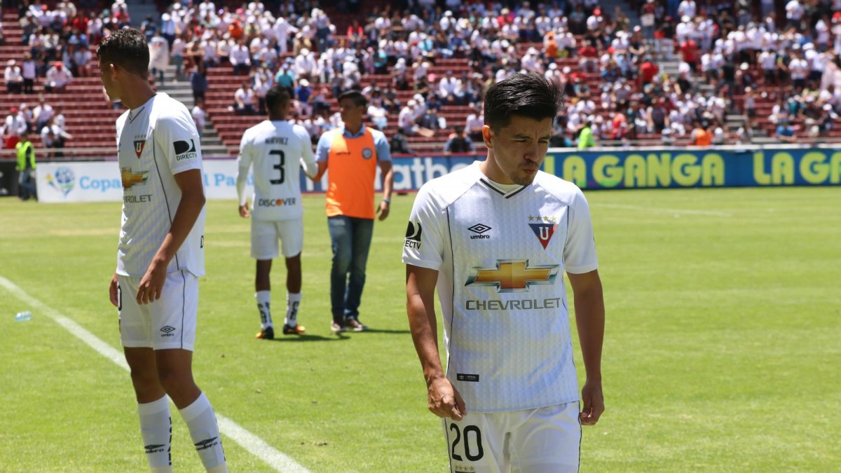 Sherman Cárdenas jugador de Liga de Quito.